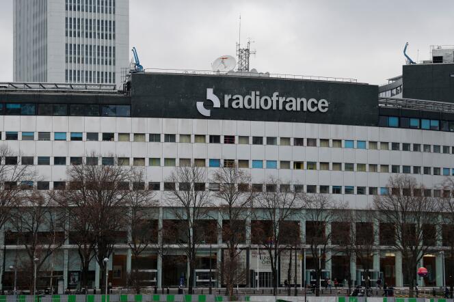 La Maison de la Radio, siège de Radio France, à Paris, le 3 février 2023. 