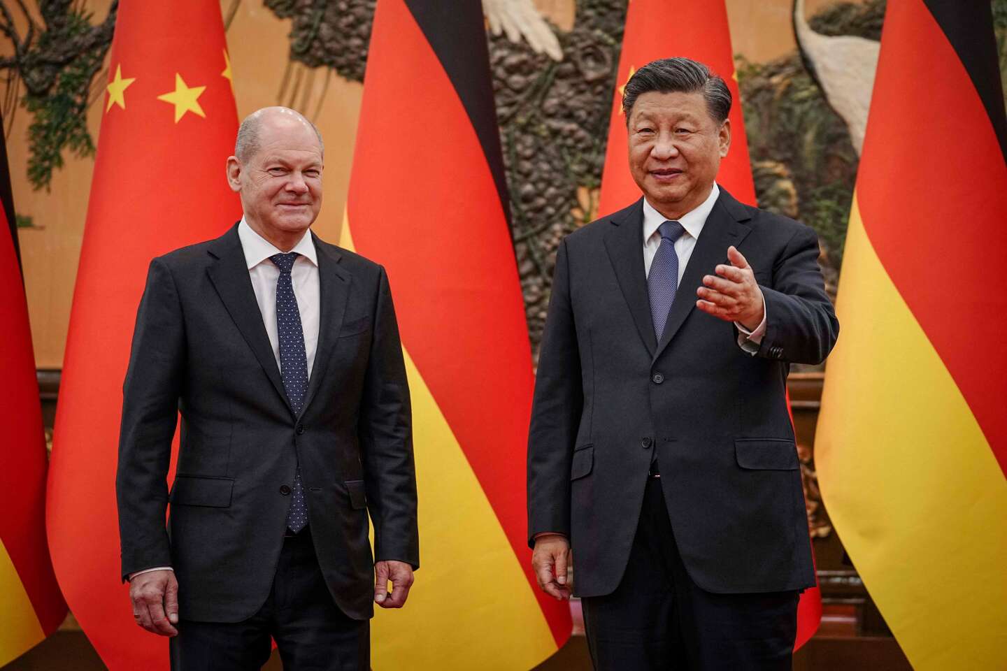 German chancellor Scholz discusses 'just peace' in Ukraine with China
