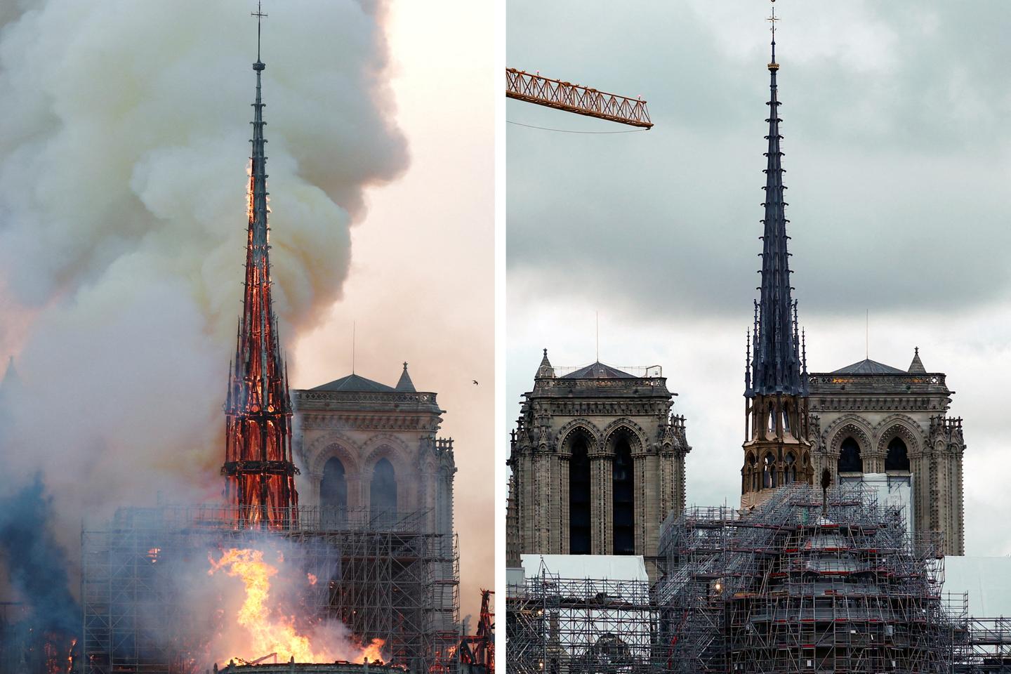 Five years after fire, Notre-Dame Cathedral