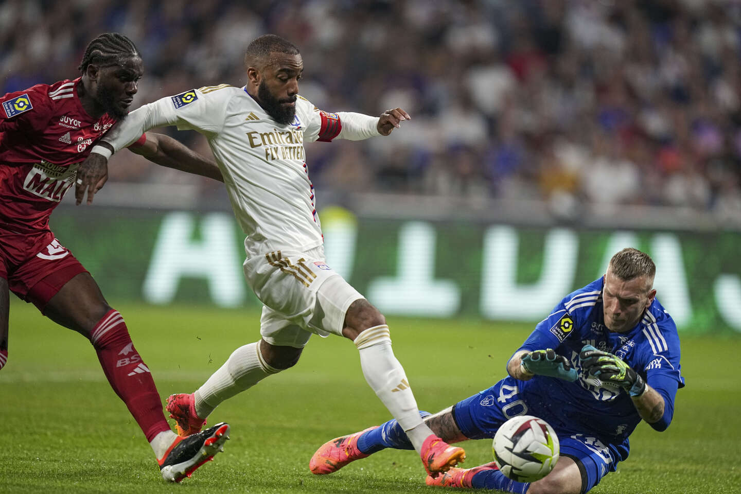 Ligue 1 : Brest tombe à Lyon à l’issue d’un match complètement fou