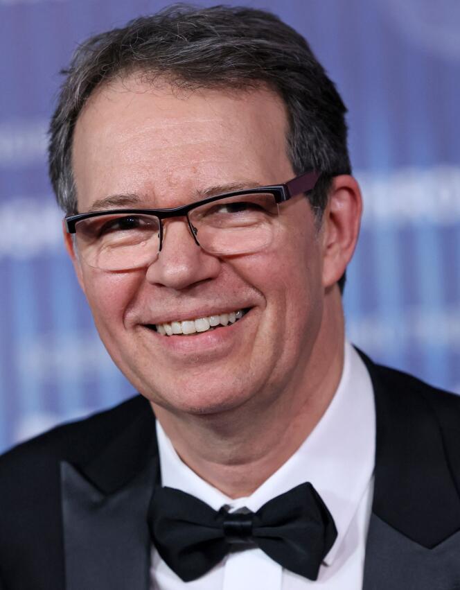 Le scientifique franco-canadien Michel Sadelain, lors de la cérémonie du Breakthrough Prize, à l’Academy Museum of Motion Pictures, à Los Angeles, aux Etats-Unis, le 13 avril 2024.
