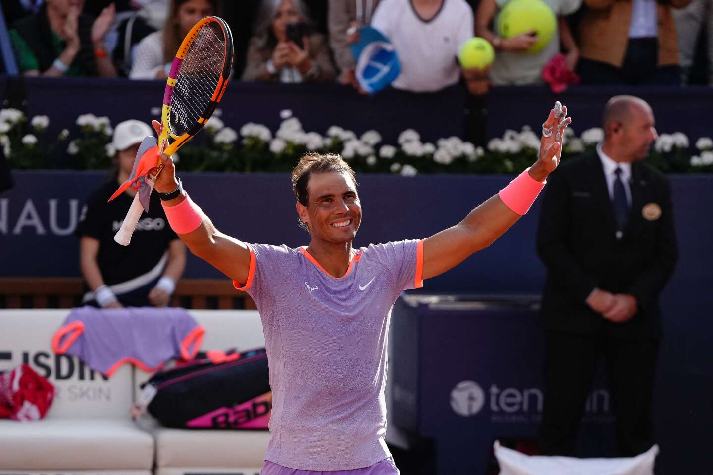 Rafael Nadal, un retour gagnant sur la terre battue de Barcelone, à un mois de Roland-Garros