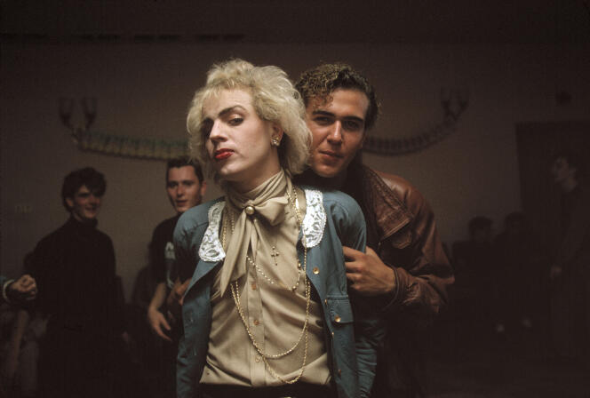 Dans une discothèque de Moscou, en 1993.