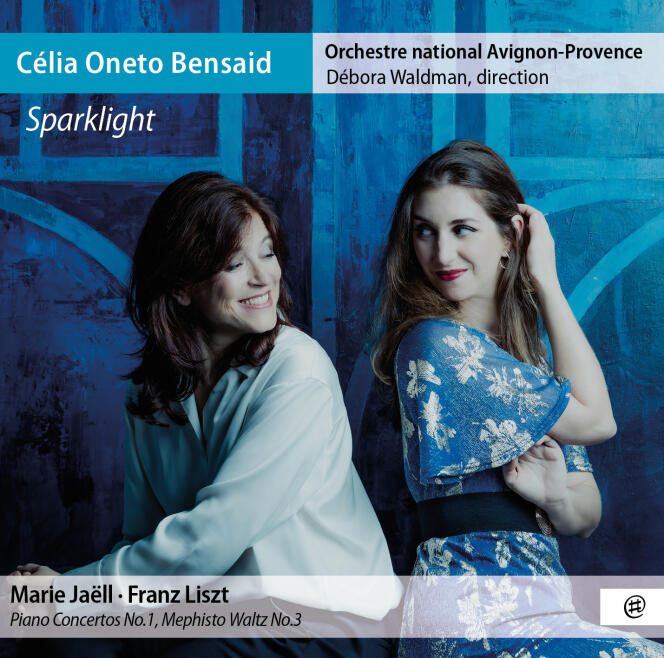Pochette de l’album « Sparklight », de Célia Oneto Bensaid.