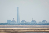 La centrale nucléaire de Zaporijia, en Ukraine, le 16 juin 2023. 