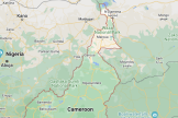 Extrême-nord du Cameroun et nord-est du Nigeria, où trois humanitaires camerounais ont été libérés le 19 avril 2024.