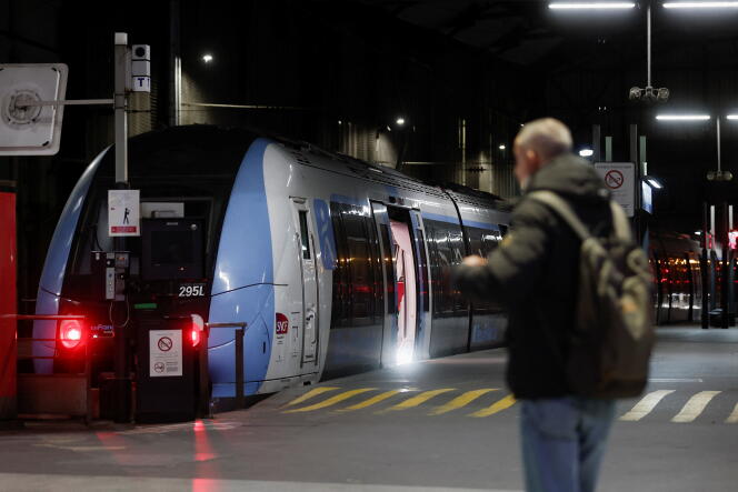 Gare Saint-Lazare, à Paris, le 7 mars 2023.