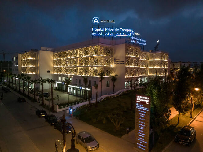 L'hôpital privé de Tanger (Maroc), en octobre 2022.