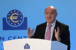 Le vice-président de la Banque centrale européenne (BCE), Luis de Guindos, à Francfort (Allemagne), le 4 mai 2023. 