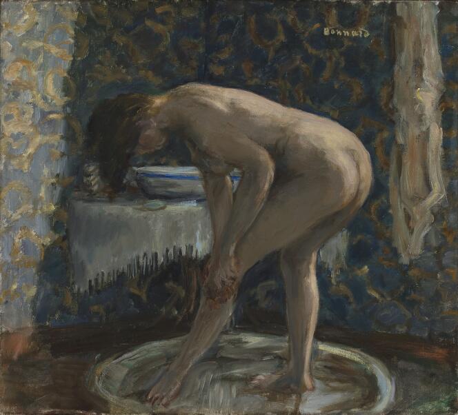« Femme au tub » (1903), de Pierre Bonnard.