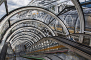 Le Centre Pompidou, dessiné par les architectes Richard Rogers, Renzo Piano et Gianfranco Franchini, à Paris, en juin 2023.