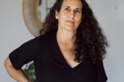 Hadas Kalderon, in her new apartment in Kiryat Gat (Israel), April 17, 2024.