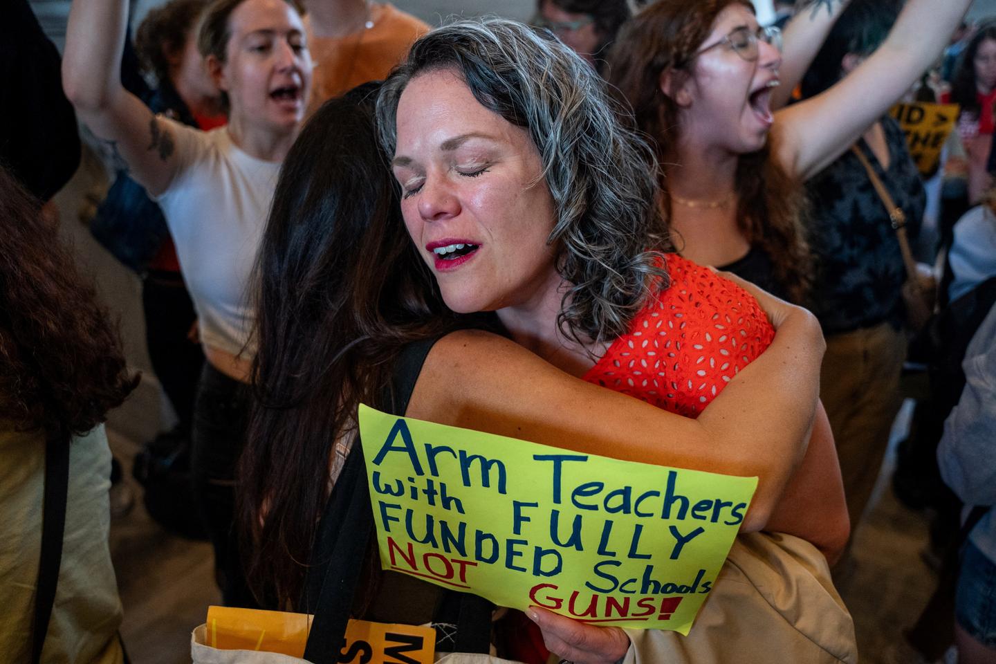 Tennessee governor signs bill allowing teachers to be armed, a year after deadly Nashville shooting