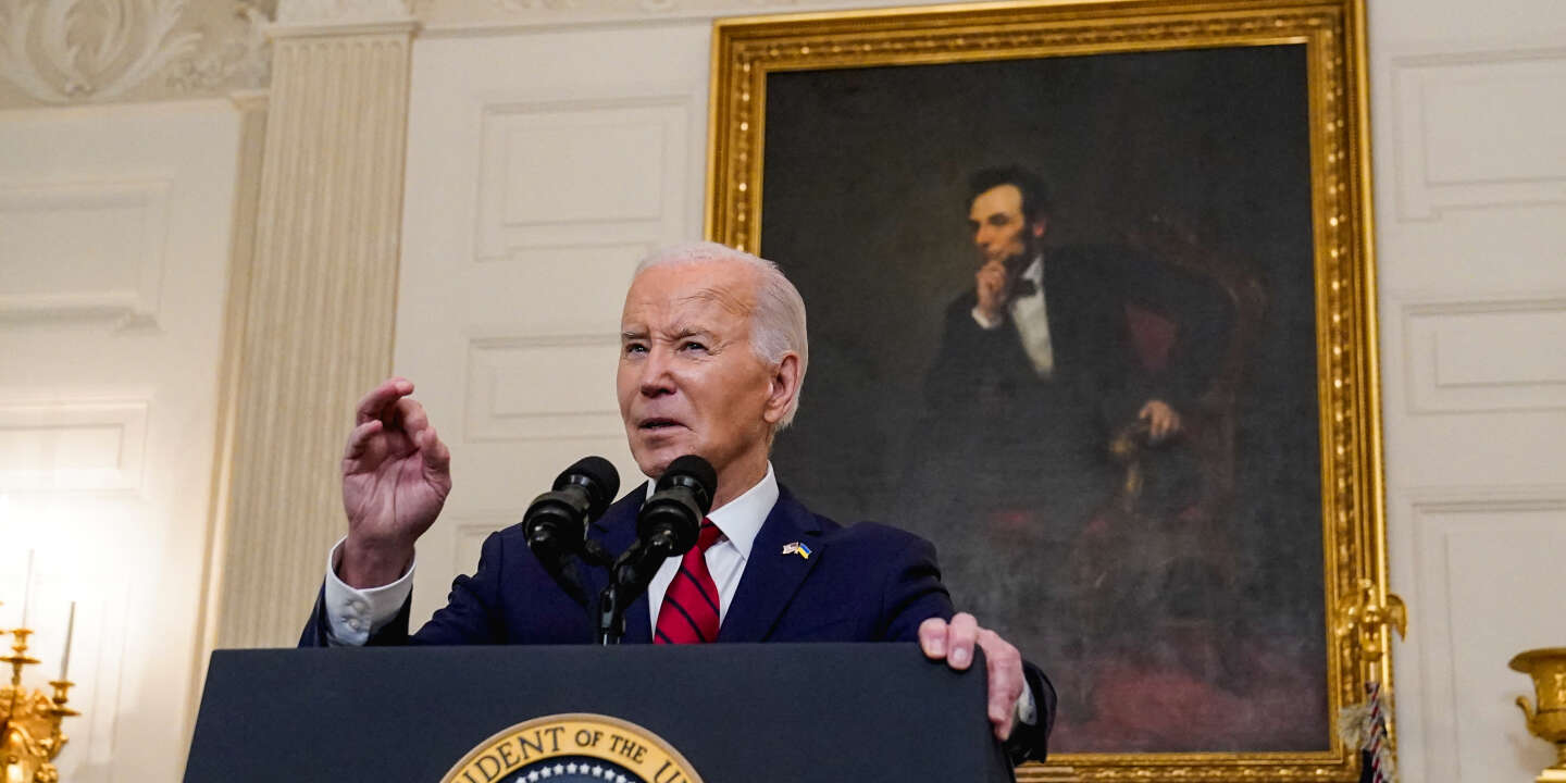 Joe Biden called the Ukraine aid bill “an investment in our own security.”