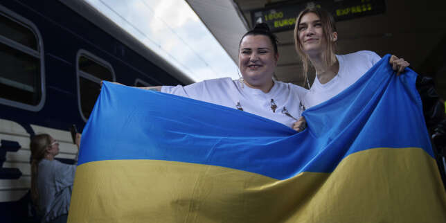 En direct, guerre en Ukraine : les deux chanteuses représentant l’Ukraine à l’Eurovision se rendent au concours avec un message au nom de Kiev, « nous sommes toujours là »