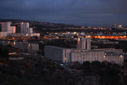 La cité de la Castellane, dans les quartiers nord de Marseille, le 10 janvier 2018.