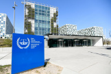 La Cour pénale internationale de La Haye, le 31 mars 2021.