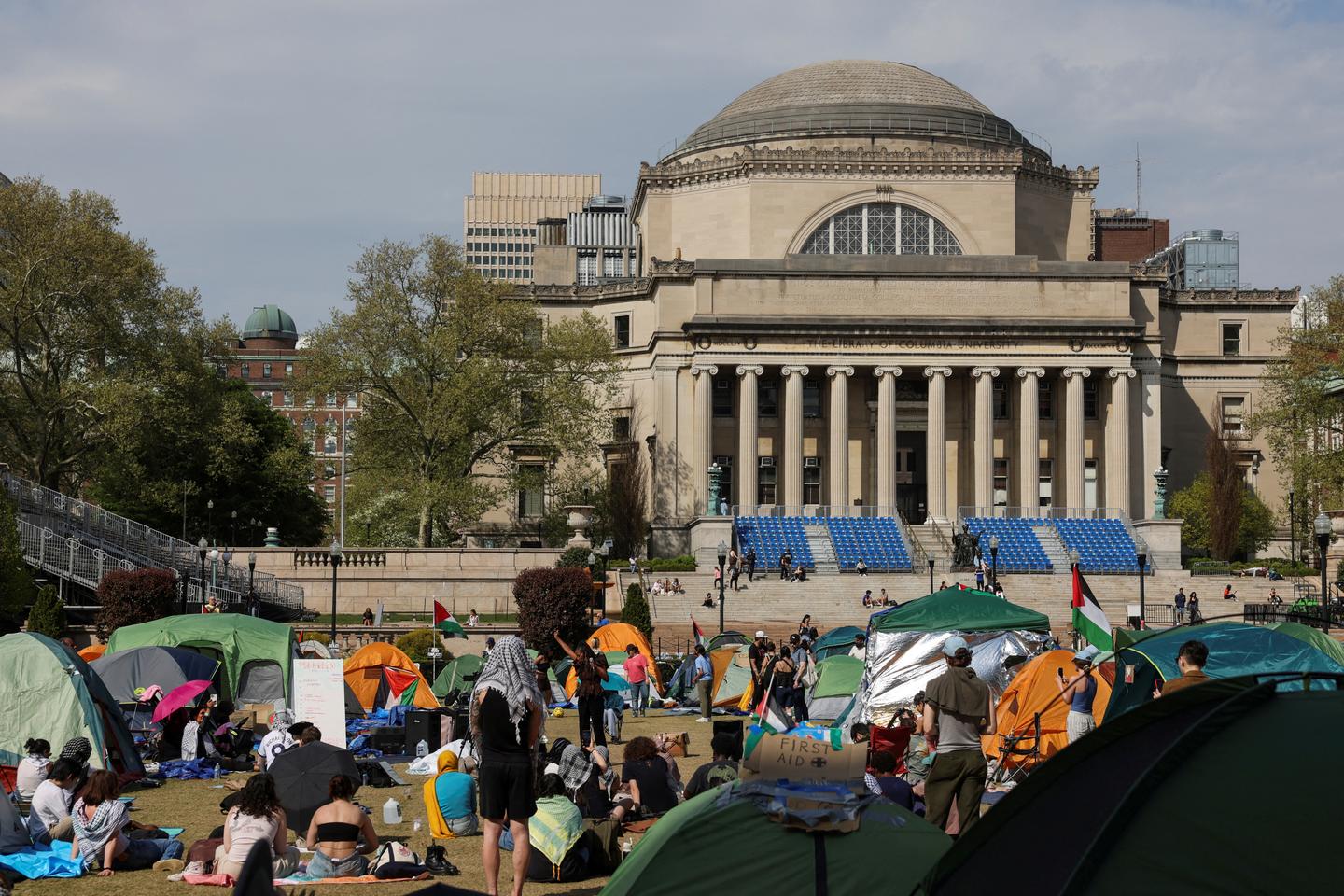 Columbia talks over Gaza protests collapse