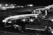 Un  Super-Starliner d’Air France, du même type que celui du crash du 10 mai 1961, à Orly, en 1957.