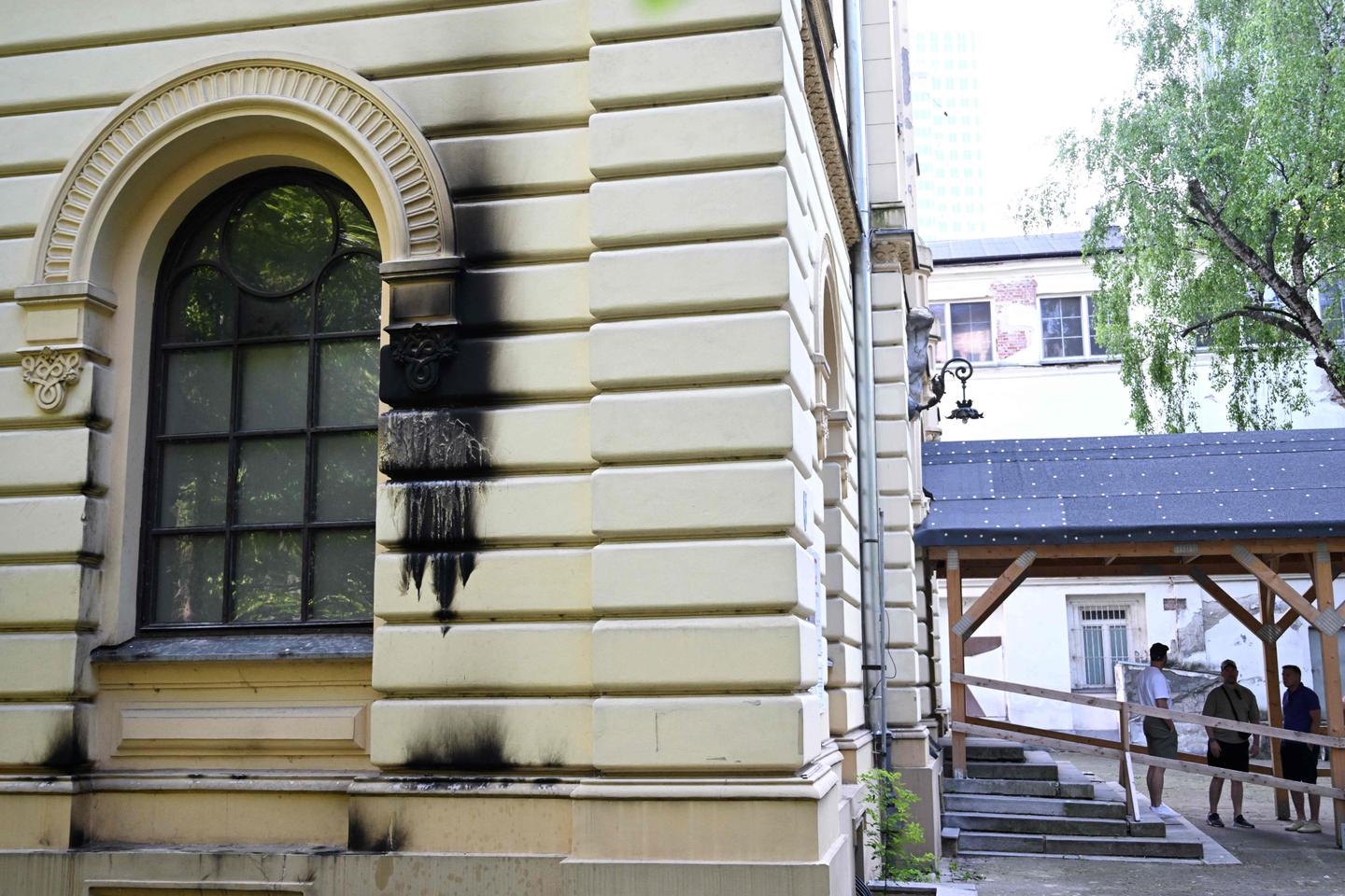 Warsaw synagogue attacked with three Molotov cocktails
