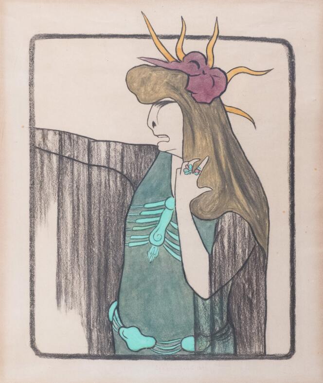 « Sarah Bernhardt dans “Médée” » (1899), de Leonetto Cappiello.