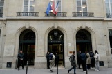 L’entrée de Sciences Po Paris, le 2 mai 2024.