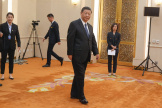 Le président chinois Xi Jinping, le 26 avril 2024, à Pékin. 