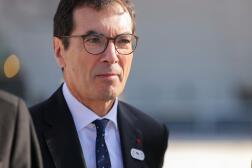 Le président de la SNCF, Jean-Pierre Farandou, à Paris, le 3 mai 2024.