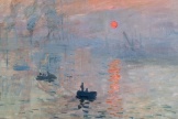 Claude Monet : « Impression, soleil levant » , 1872 - huile sur toile.