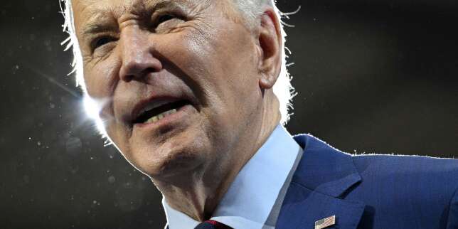 Le président américain Joe Biden au Wilmington Convention Center, à Wilmington (Caroline du Nord), le 2 mai 2024.