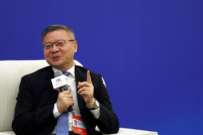 Zhang Weiwei, à Pékin (Chine), le 29 octobre 2023. 