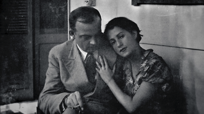 Antoine de Saint-Exupery and his wife Consuelo in the 1930s.