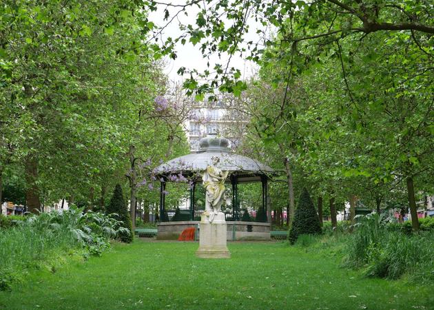 Le kiosque à musique du square Jean-Chérioux.