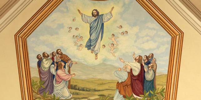 What do Christians celebrate on Ascension Day?