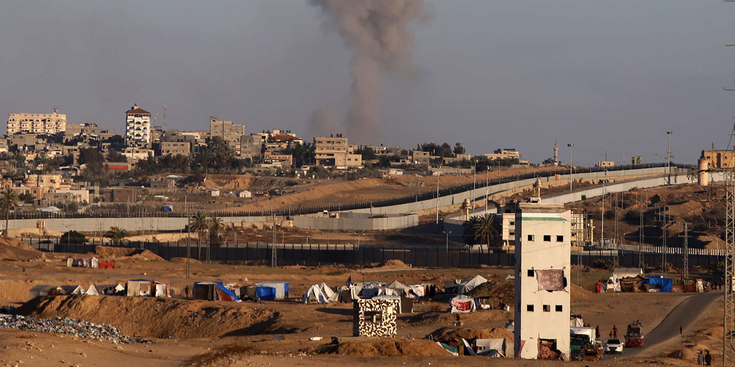 El ejército israelí anunció que había capturado el cruce de Rafah.