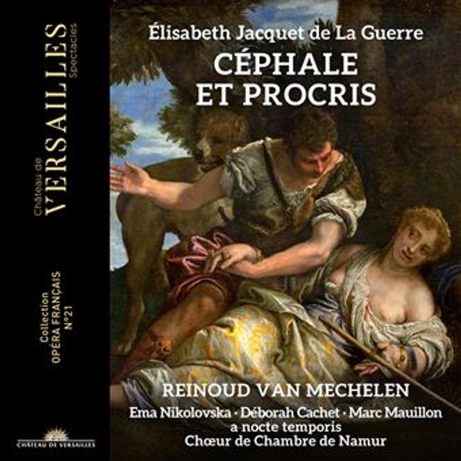 Pochette de « Céphale et Procris » d’Elisabeth Jacquet de la Guerre, avec Reinoud Van Mechelen.