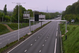 L’autoroute A13, le 19 avril 2024.