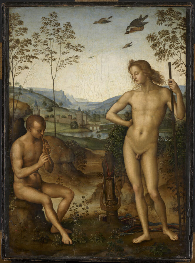 « Apollon et Daphnis » (vers 1490), du Pérugin.