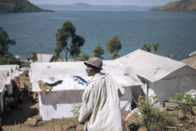 Un habitant du territoire de Kalehe, dans le Sud-Kivu (République démocratique du Congo), en mai 2023.