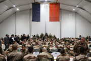 Des soldats français, à Safawi (Jordanie), en décembre 2021.