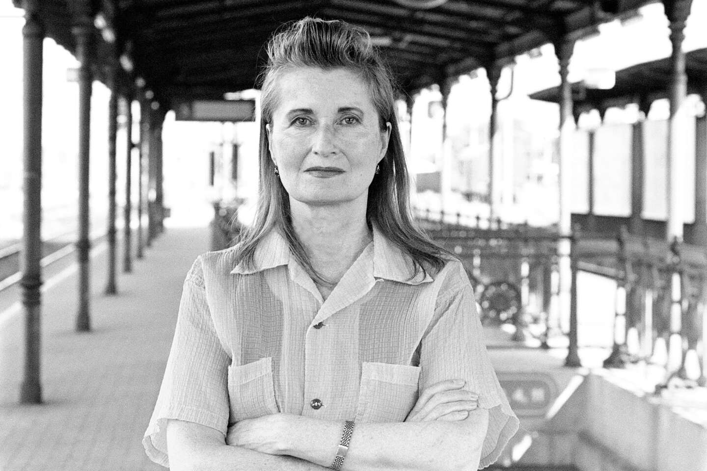 Regarder la vidéo « Elfriede Jelinek. La langue à bras-le-corps », sur Arte : le portrait-collage d’une « plasticienne de la société », Prix Nobel de littérature 2004