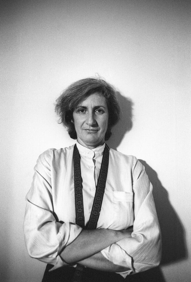Giovanna Marini, in Rome, 1981.