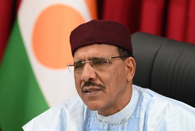 L’ancien président nigérien Mohamed Bazoum, à Niamey, en mai 2022.