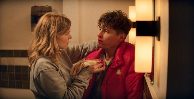 Florence (Léa Seydoux) et Willy (Raphaël Quenard) dans « Le Deuxième Acte », de Quentin Dupieux.