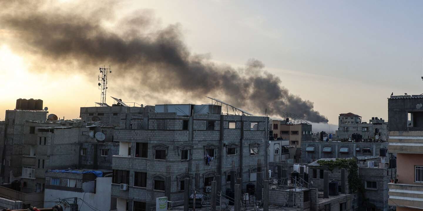 Nach Angaben der Vereinten Nationen sind seit dem Vormarsch der israelischen Armee etwa 110.000 Menschen aus Rafah geflohen