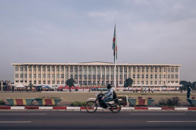 Le Parlement de la République démocratique du Congo (RDC), à Kinshasa, en février 2023.