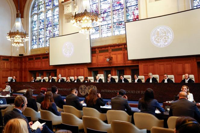 Public hearing at the International Court of Justice, The Hague (Netherlands), 30 April 2024.