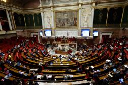 L’Assemblée nationale, le 14 mai 2024, à Paris.