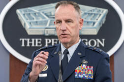 Le secrétaire de presse du Pentagone, le général Patrick Ryder, le 14 mai 2024, à Washington, DC. 