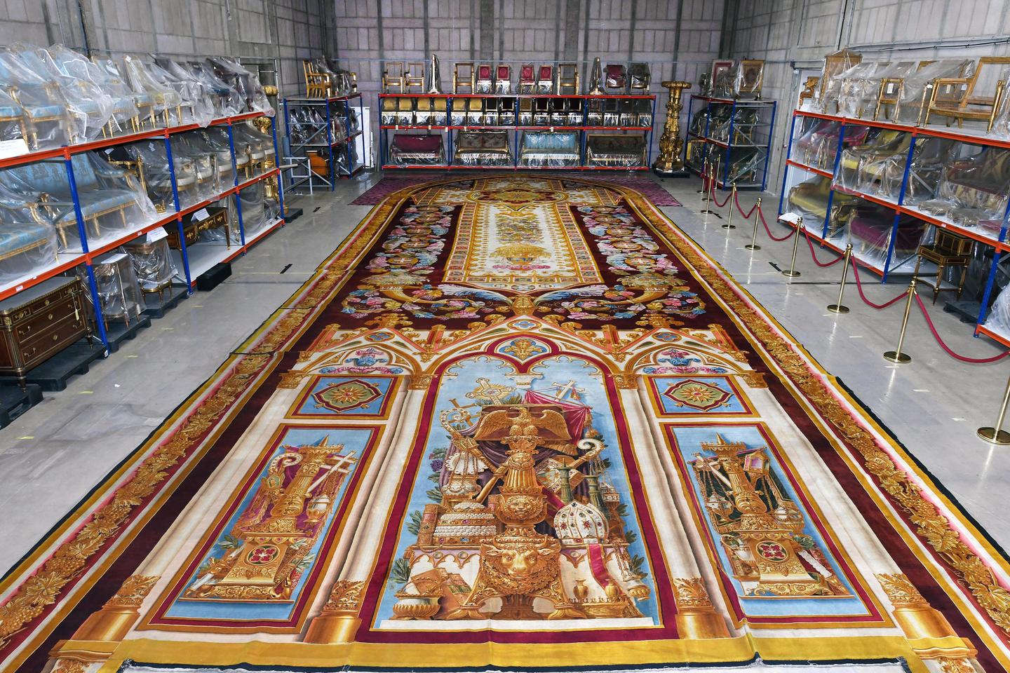 Design: Mobilier National rolls out Notre-Dame choir carpet